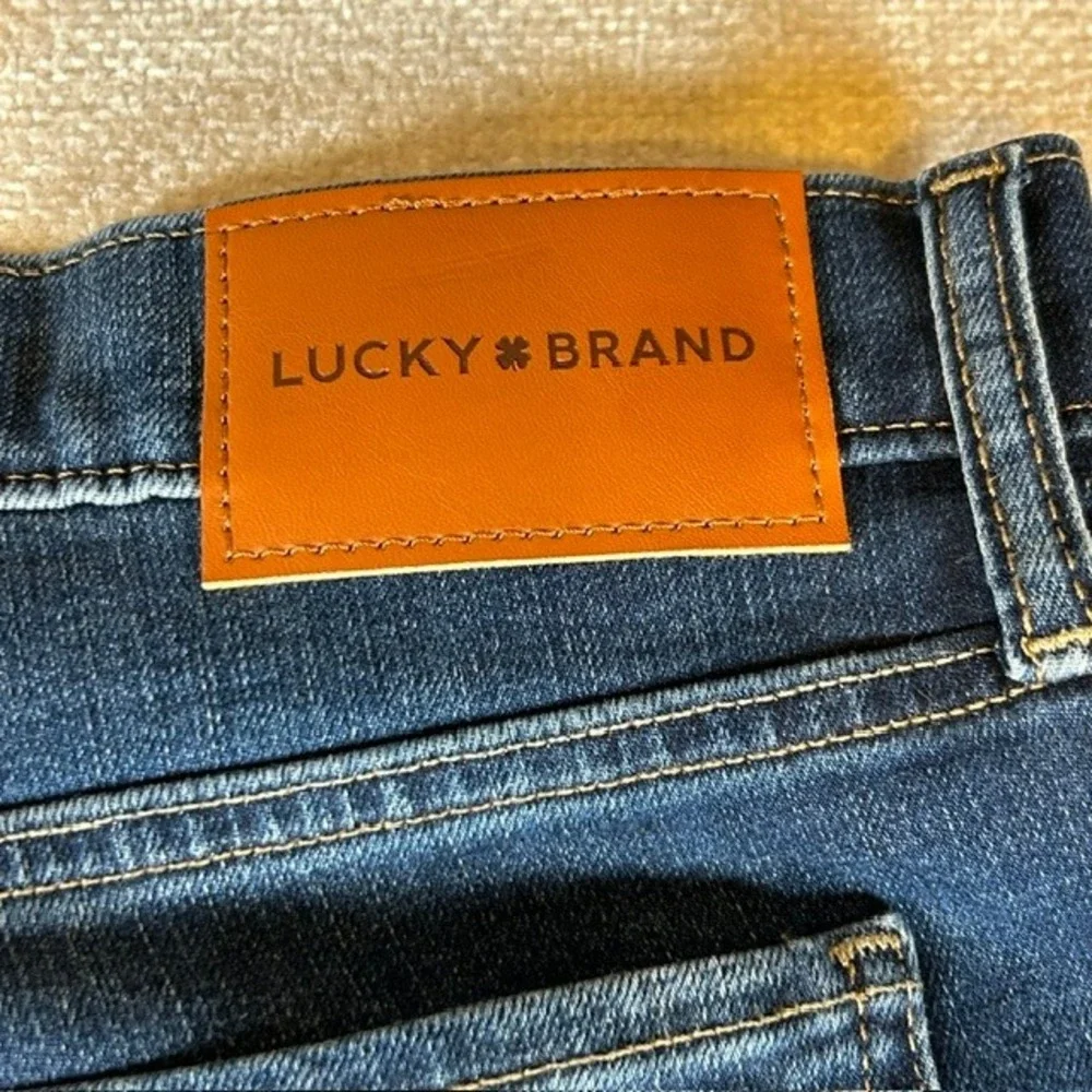 NWT Lucky Brand Women's Sweet Mid Rise Crop Denim Jeans 14/32 $99